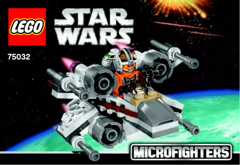 Page n°1 - Manuel utilisateur Lego Star Wars X-Wing Fighter