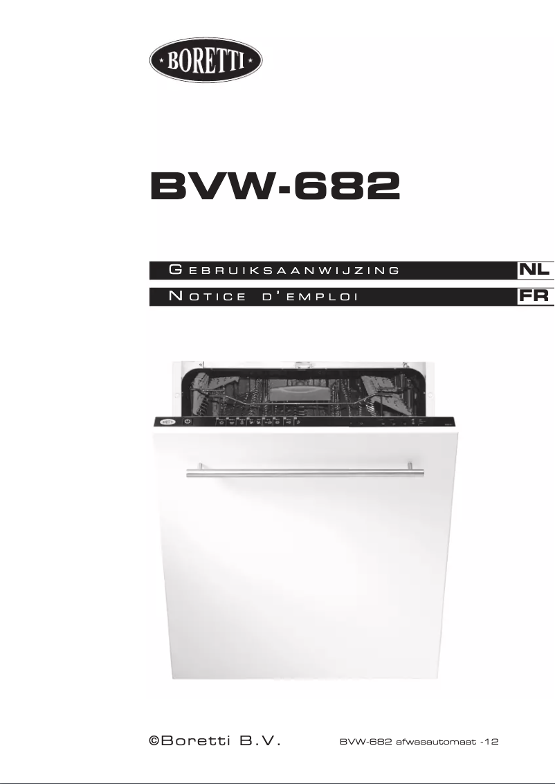 Page n°1 - Manuel utilisateur Boretti BVW-682