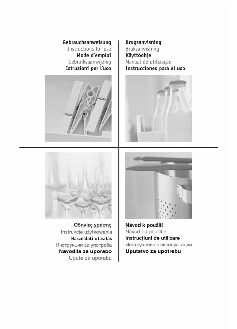 Page n°1 - Manuel utilisateur Bauknecht TK A3 87 EC
