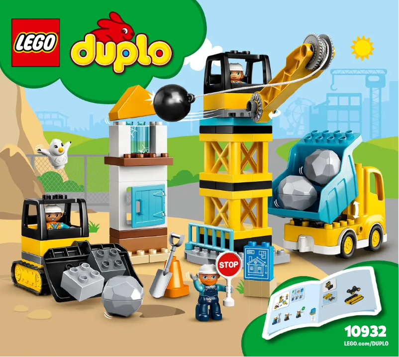 Page 1 de la notice Manuel utilisateur Lego Duplo 10932
