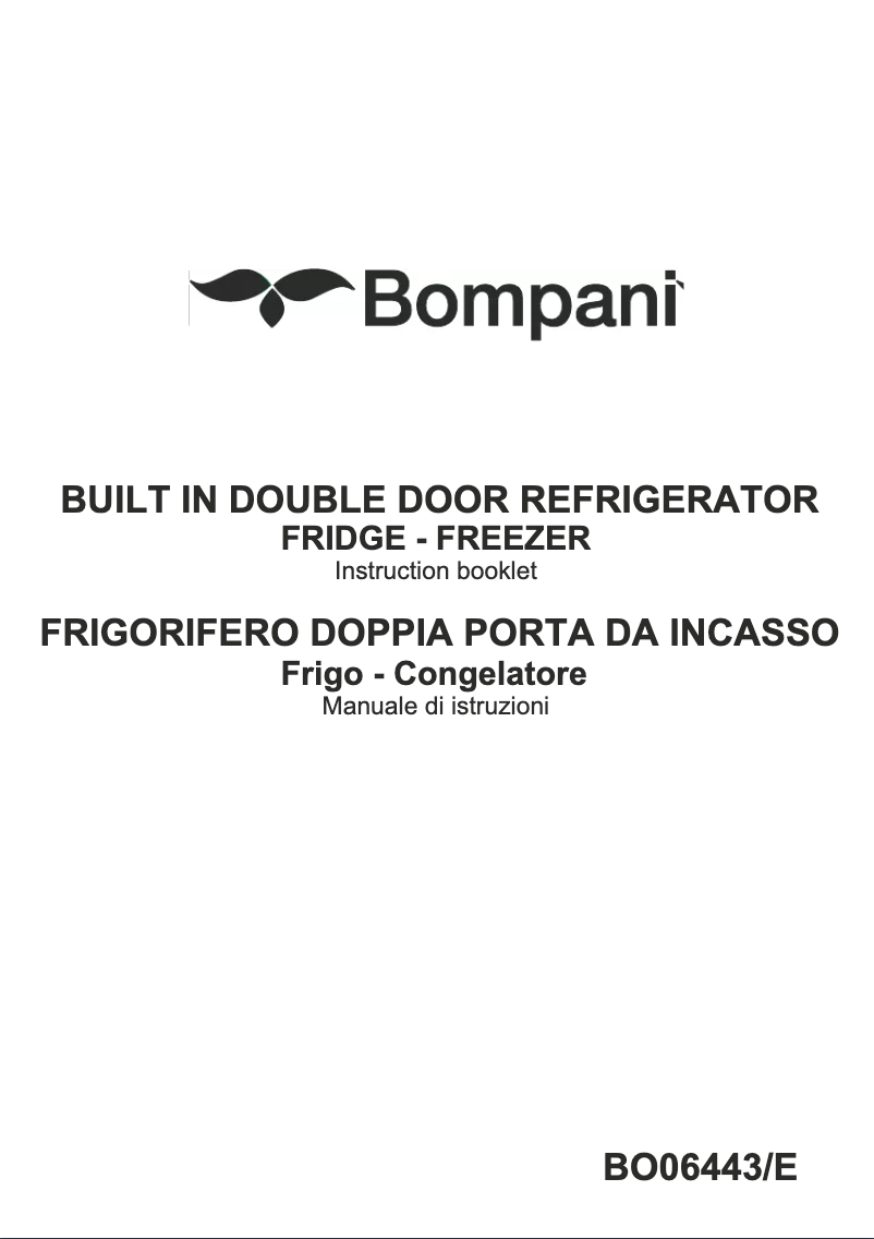 Image de la première page du manuel de l'appareil BO06443/E