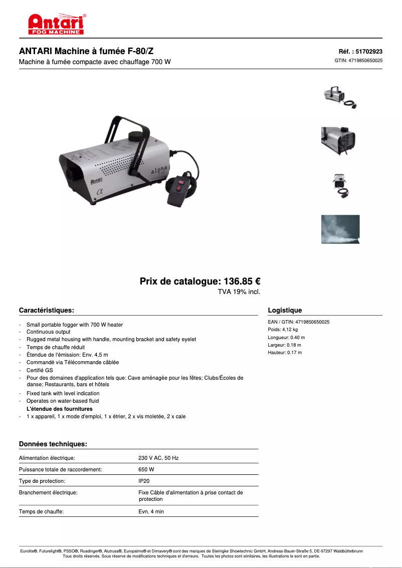 Image de la première page du manuel de l'appareil F-80