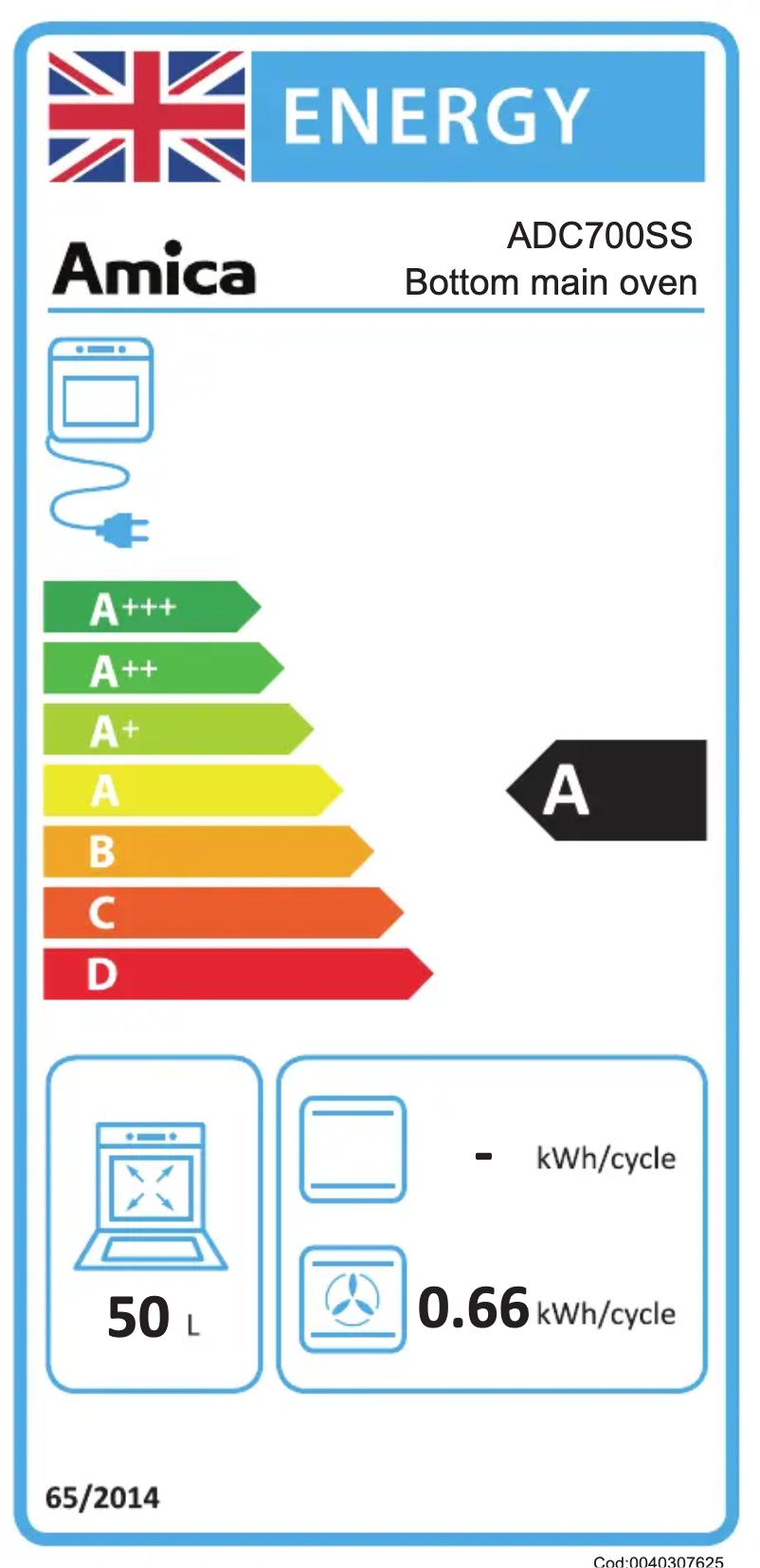 Image de la première page du manuel de l'appareil ADC700SS