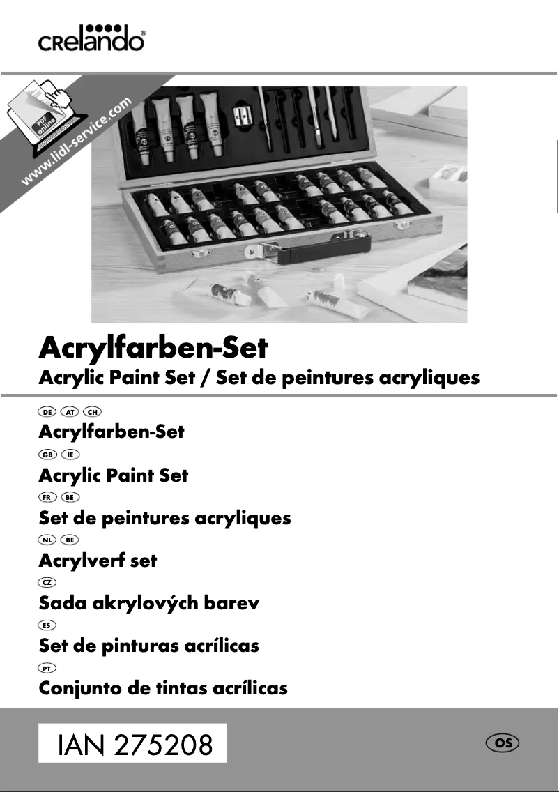 Page n°1 - Manuel utilisateur Crelando 275208