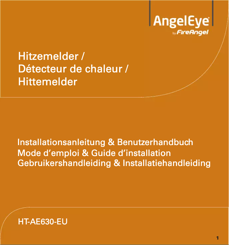 Image de la première page du manuel de l'appareil HT-AE-630-EUR