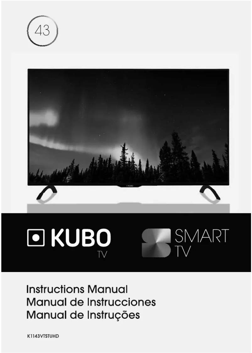 Image de la première page du manuel de l'appareil K1143VTSTUHD