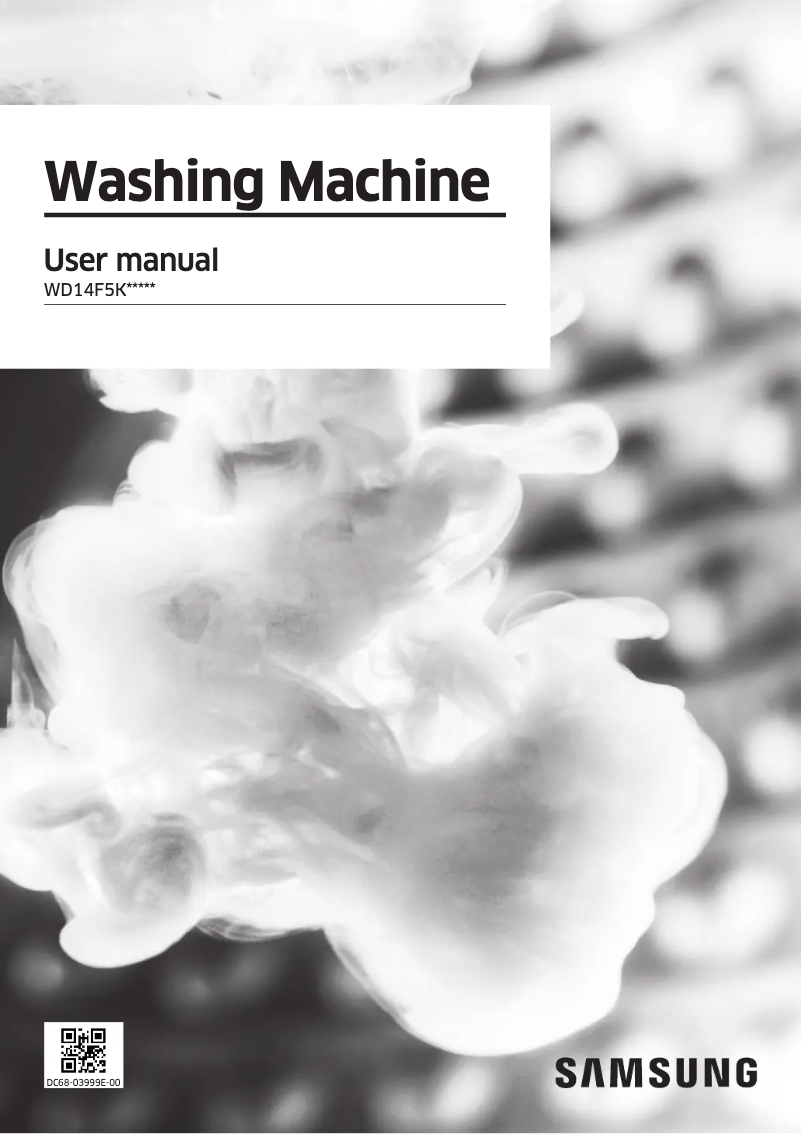 Image de la première page du manuel de l'appareil WD14F5K3ACW1