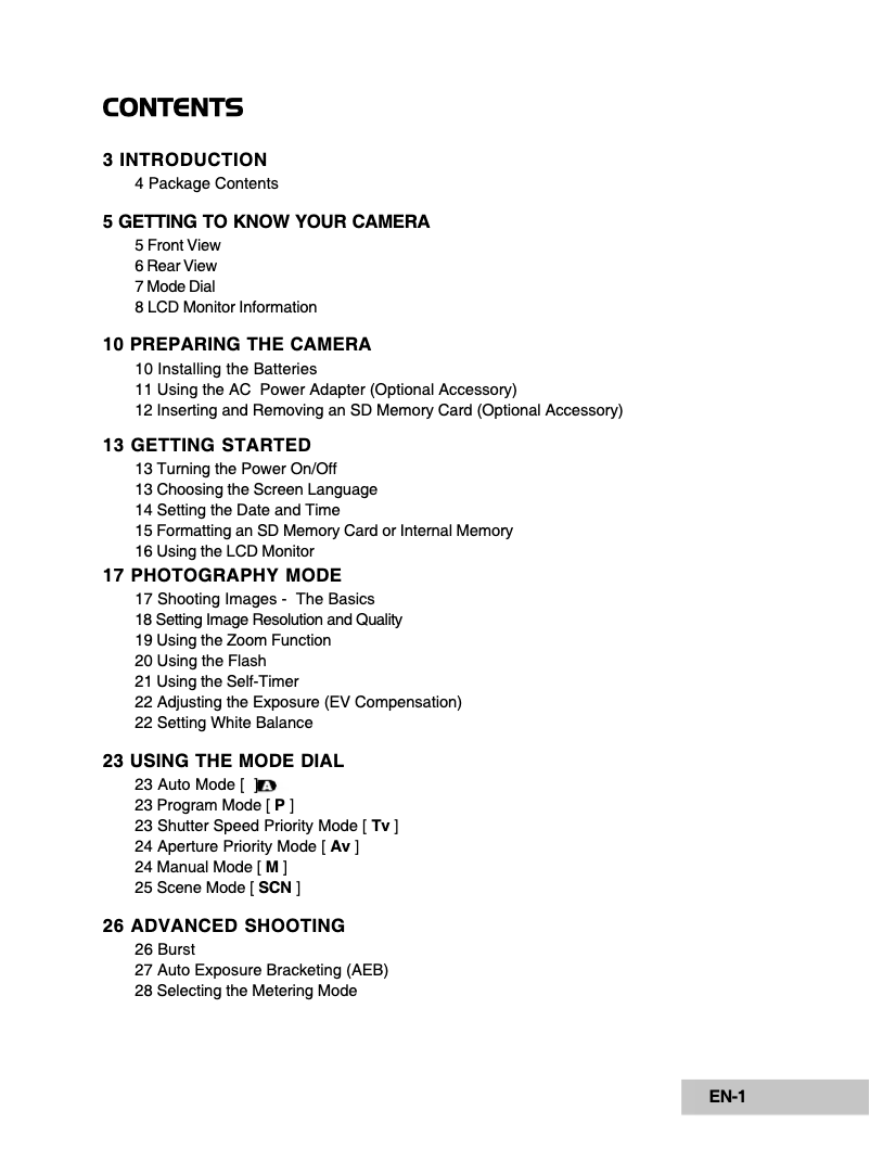 Page n°1 - Manuel utilisateur Acer CI 6330