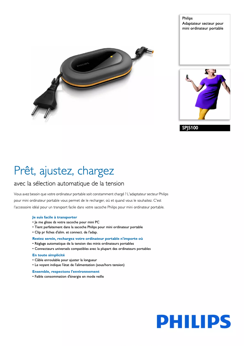 Imagen de la primera página del manual del dispositivo SPJ5100