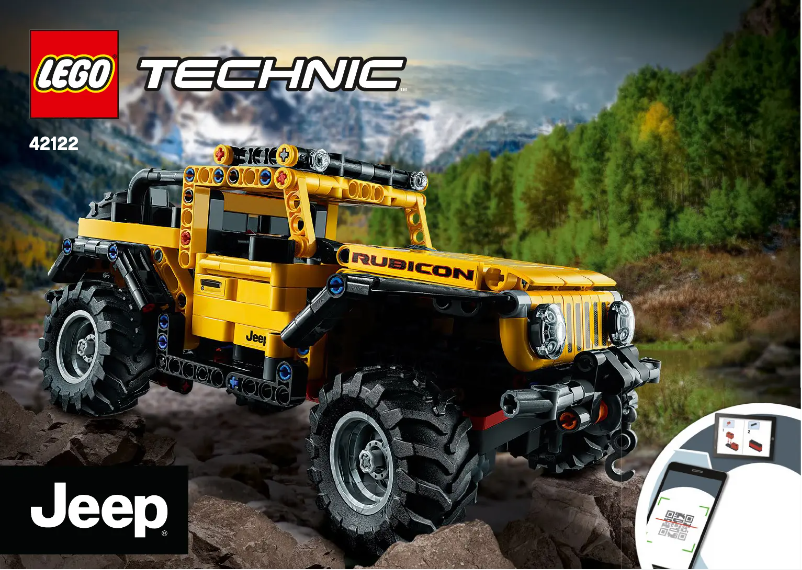 Page 1 de la notice Manuel utilisateur Lego Technic 42122