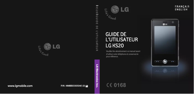 Image de la première page du manuel de l'appareil KS20