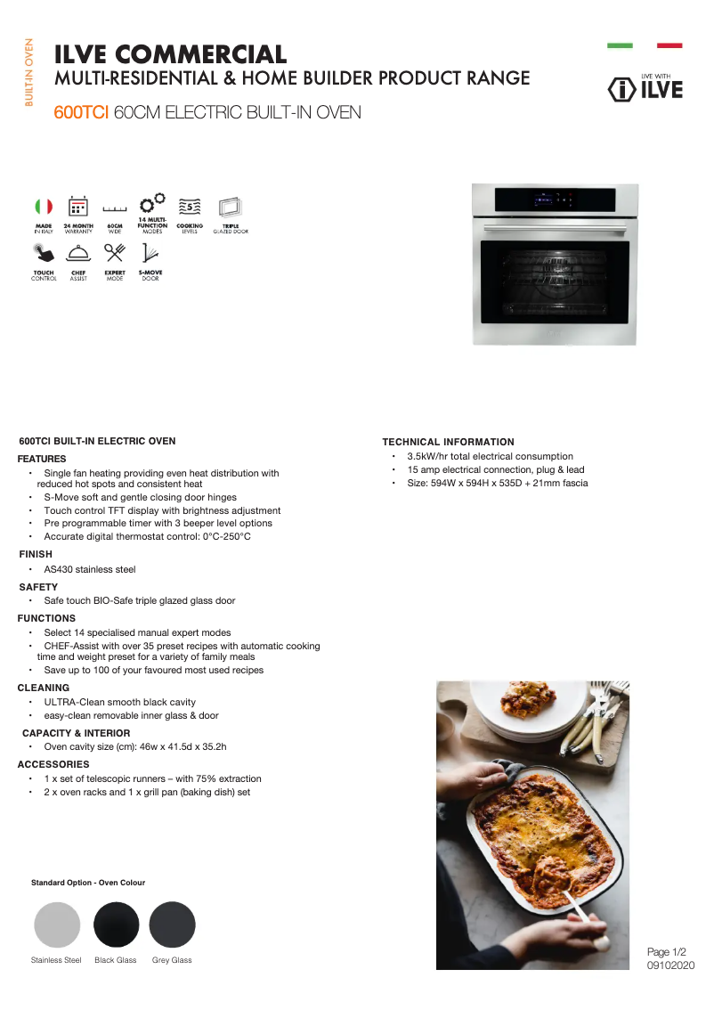 Image de la première page du manuel de l'appareil 600TCI