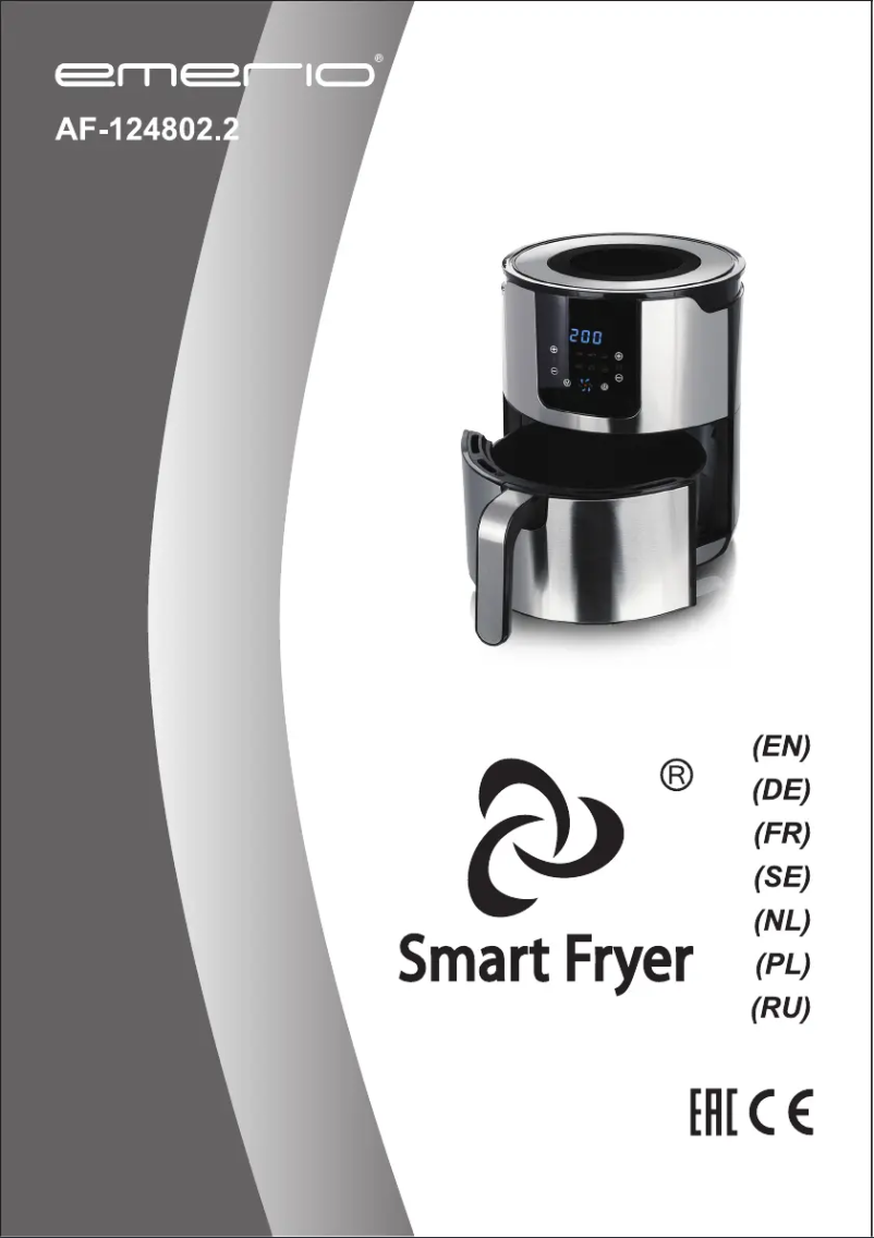 Imagen de la primera página del manual del dispositivo AF-124802