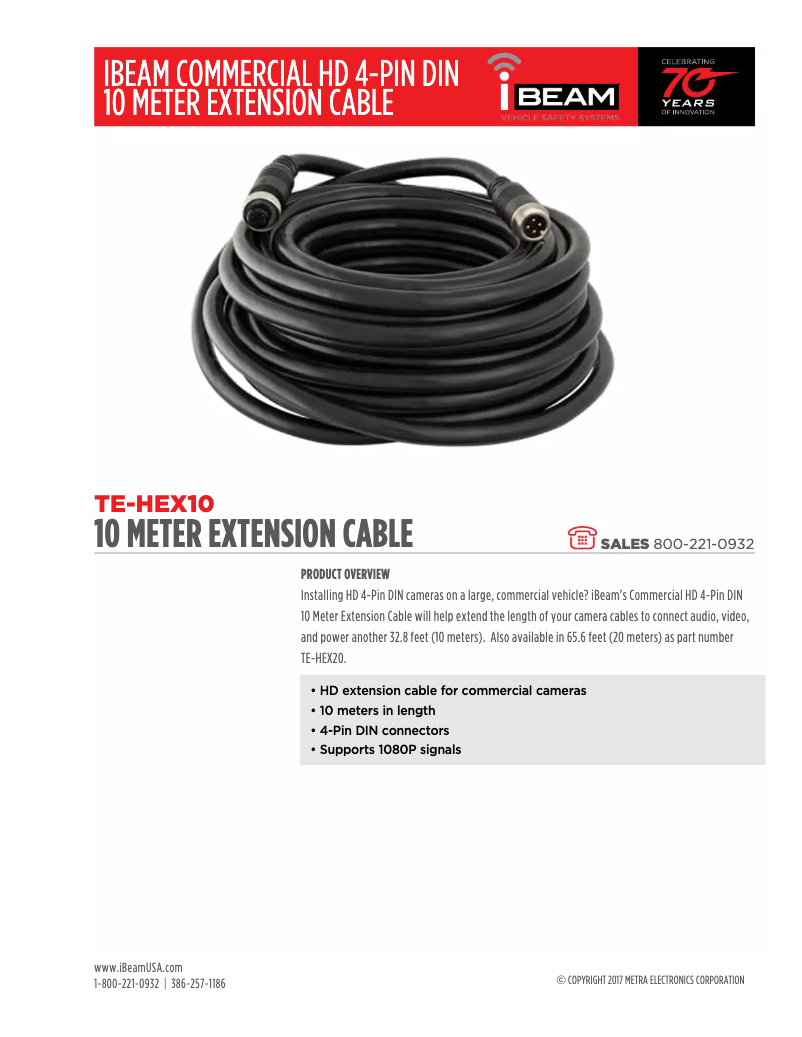 Página 1 del manual Manual de usuario Metra TE-HEX10