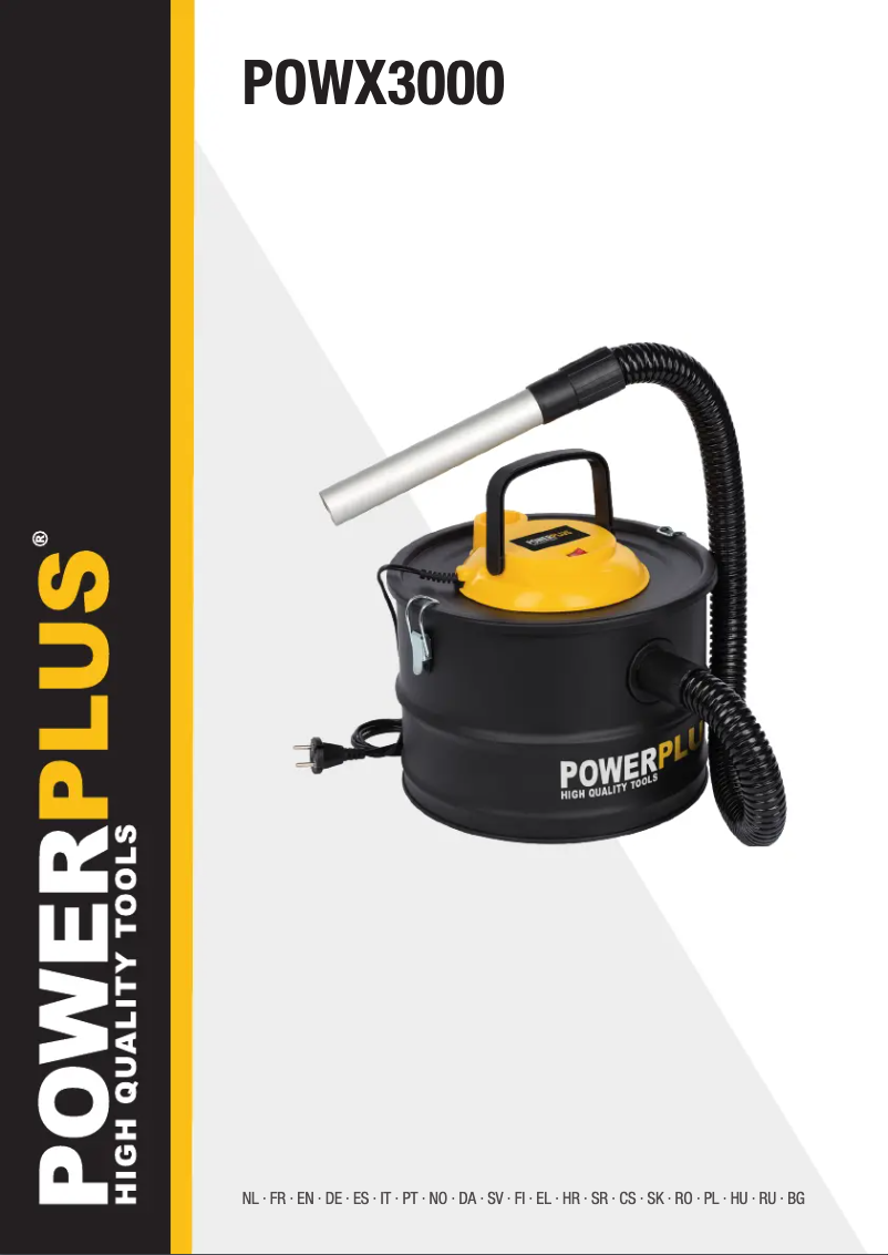 Image de la première page du manuel de l'appareil POWX3000