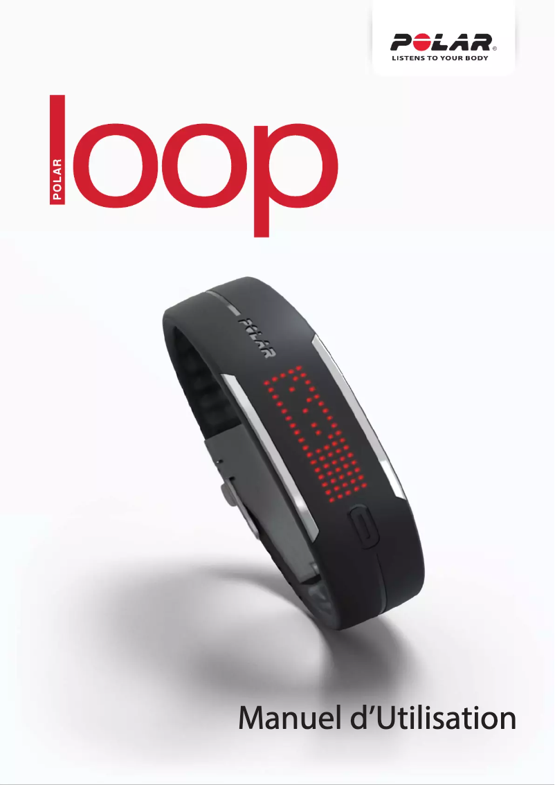 Page n°1 - Manuel utilisateur Polar Loop