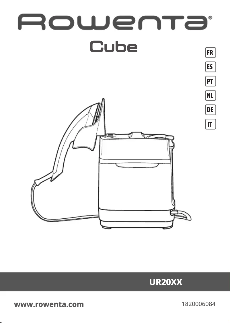 Página 1 del manual Manual de usuario Rowenta Cube UR2020
