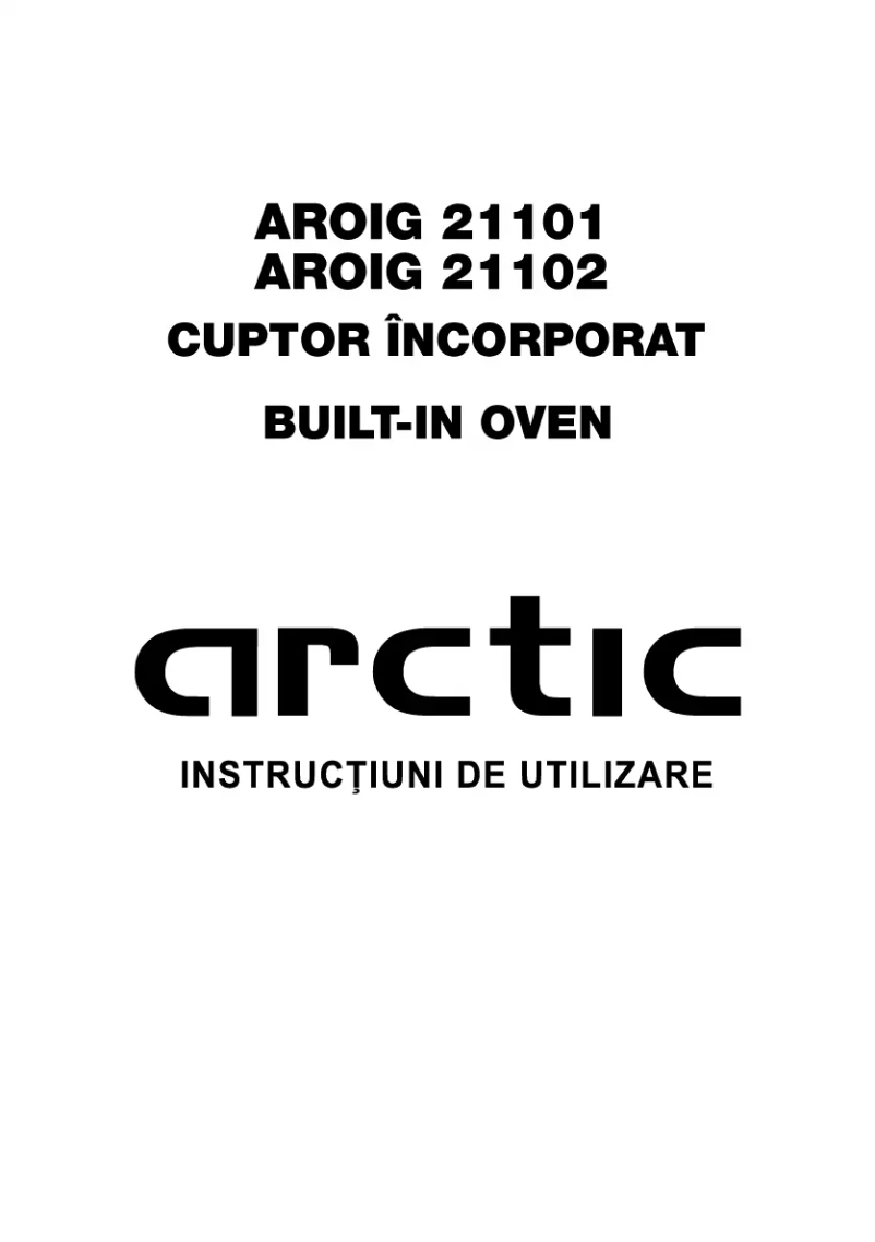 Page 1 de la notice Manuel utilisateur Arctic Cooling AROIG 21102