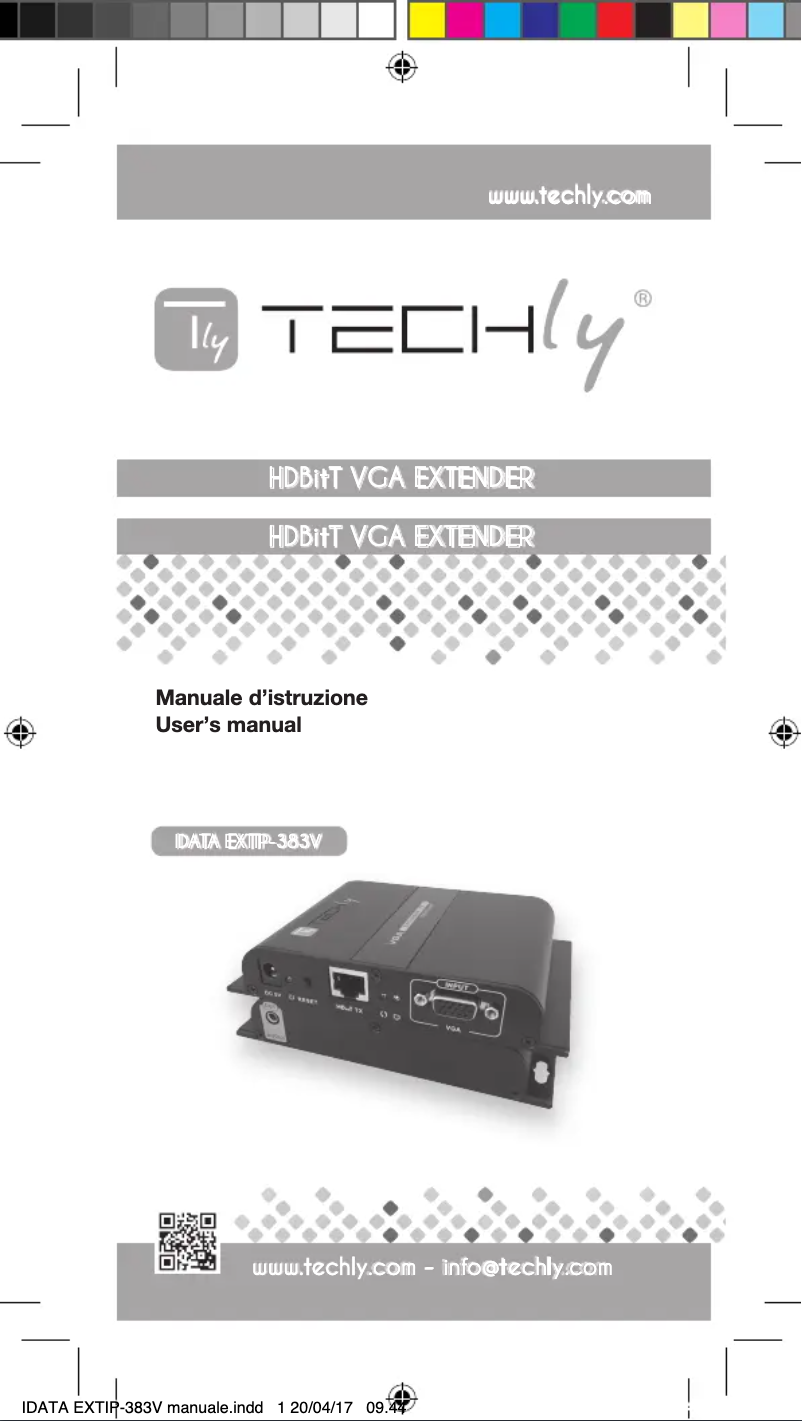 Page n°1 - Manuel utilisateur Techly IDATA EXTIP-383VR