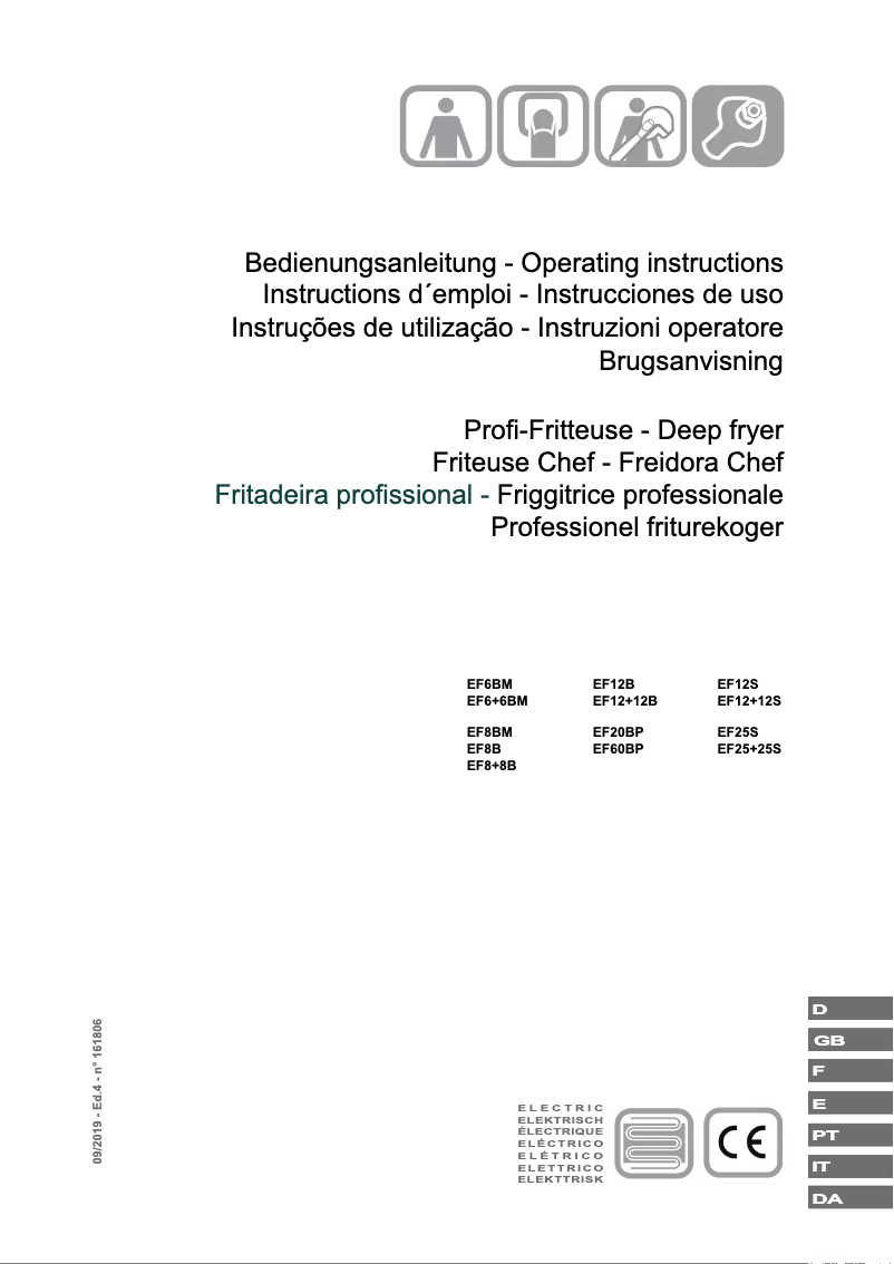 Page 1 de la notice Manuel utilisateur MBM EF20BP