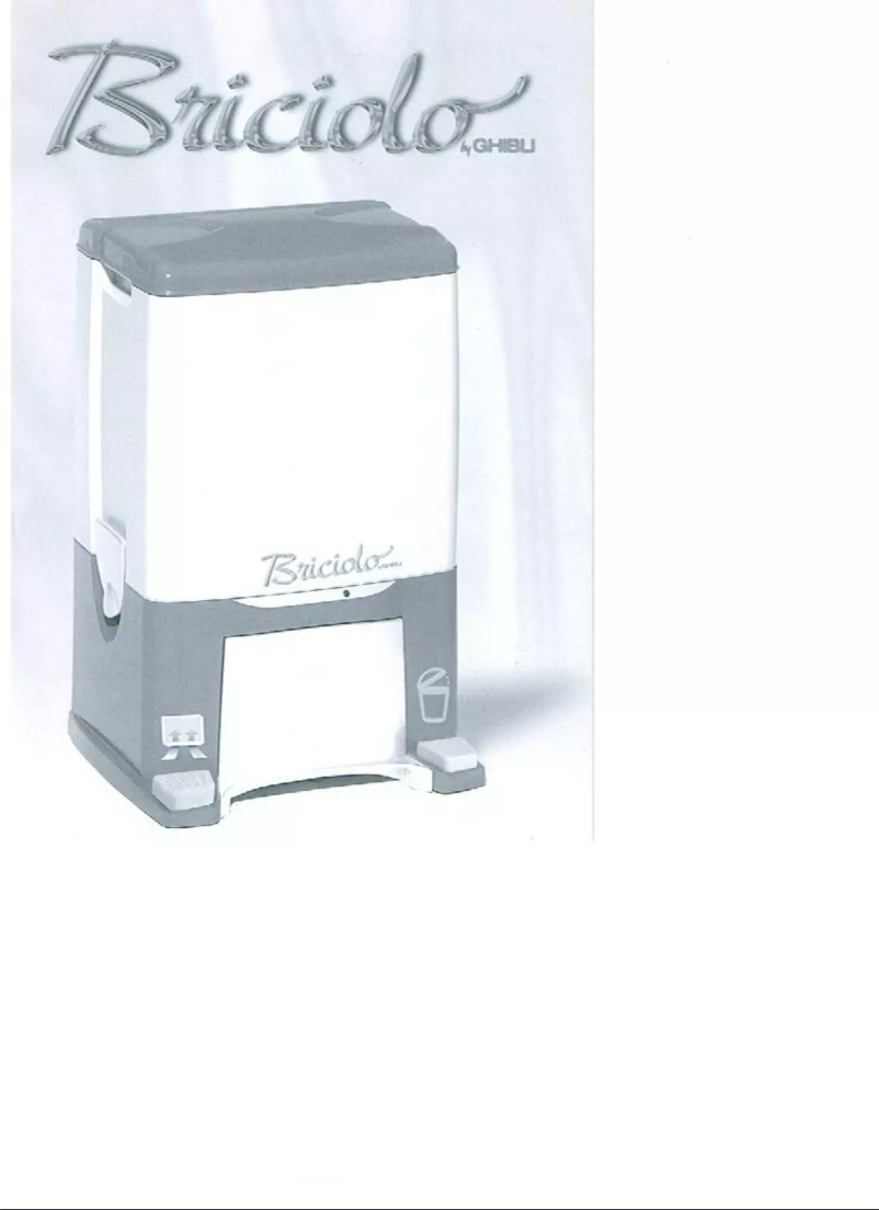 Page n°1 - Manuel utilisateur Ghibli Briciolo