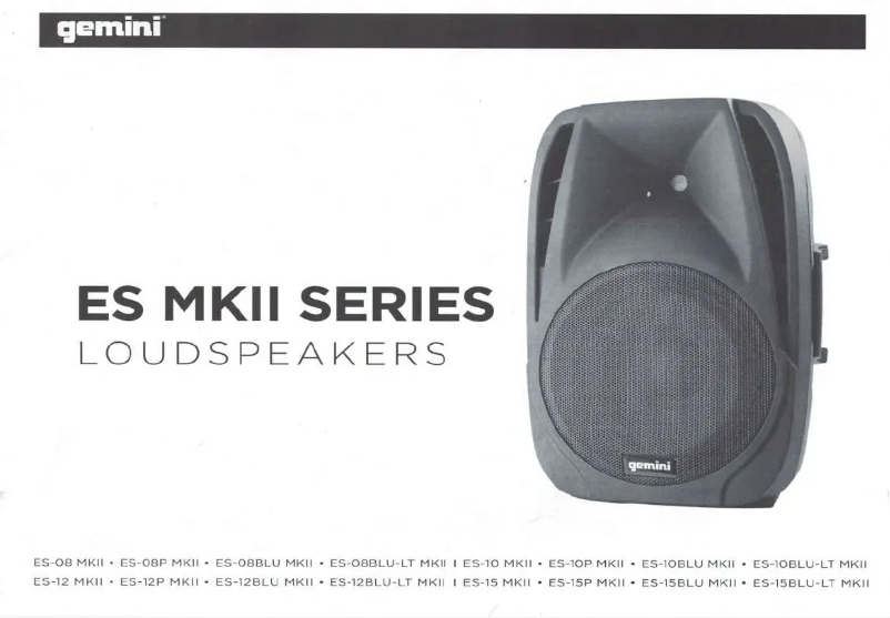 Image de la première page du manuel de l'appareil ES-10P