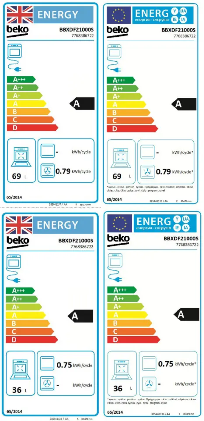 Page 1 de la notice Manuel utilisateur Beko BBXDF21000