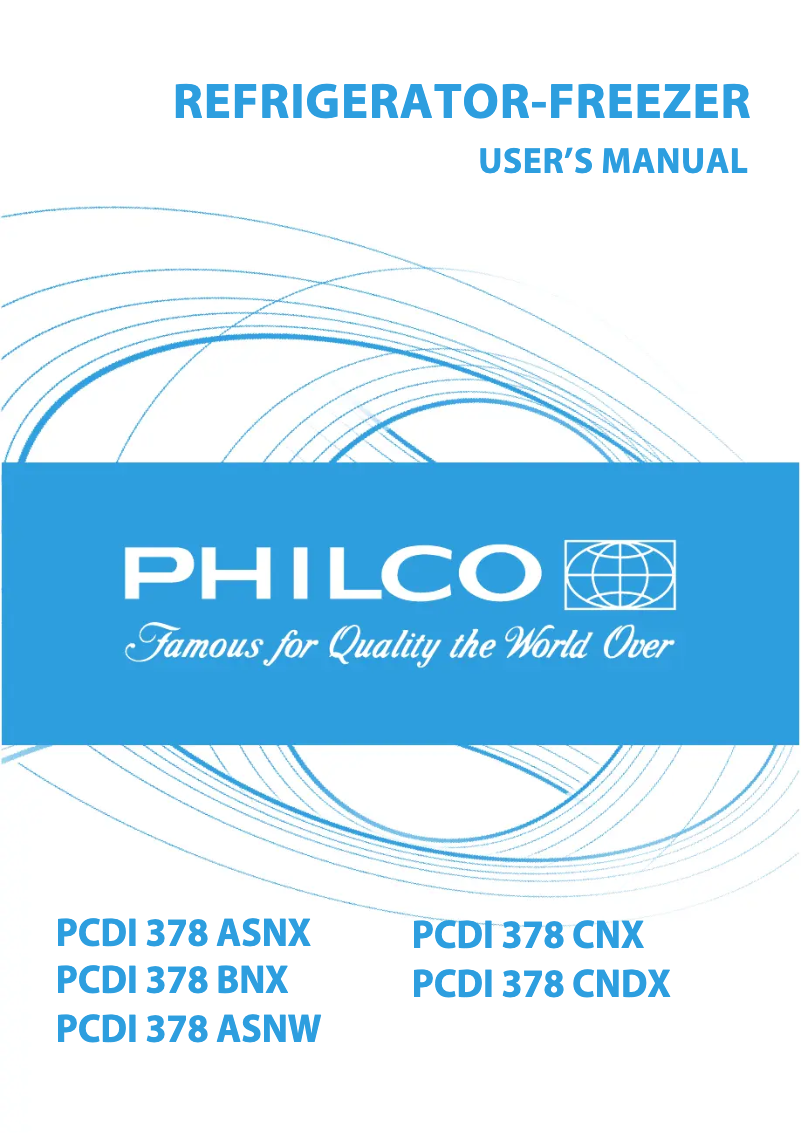 Image de la première page du manuel de l'appareil PCDI 378 CNDX