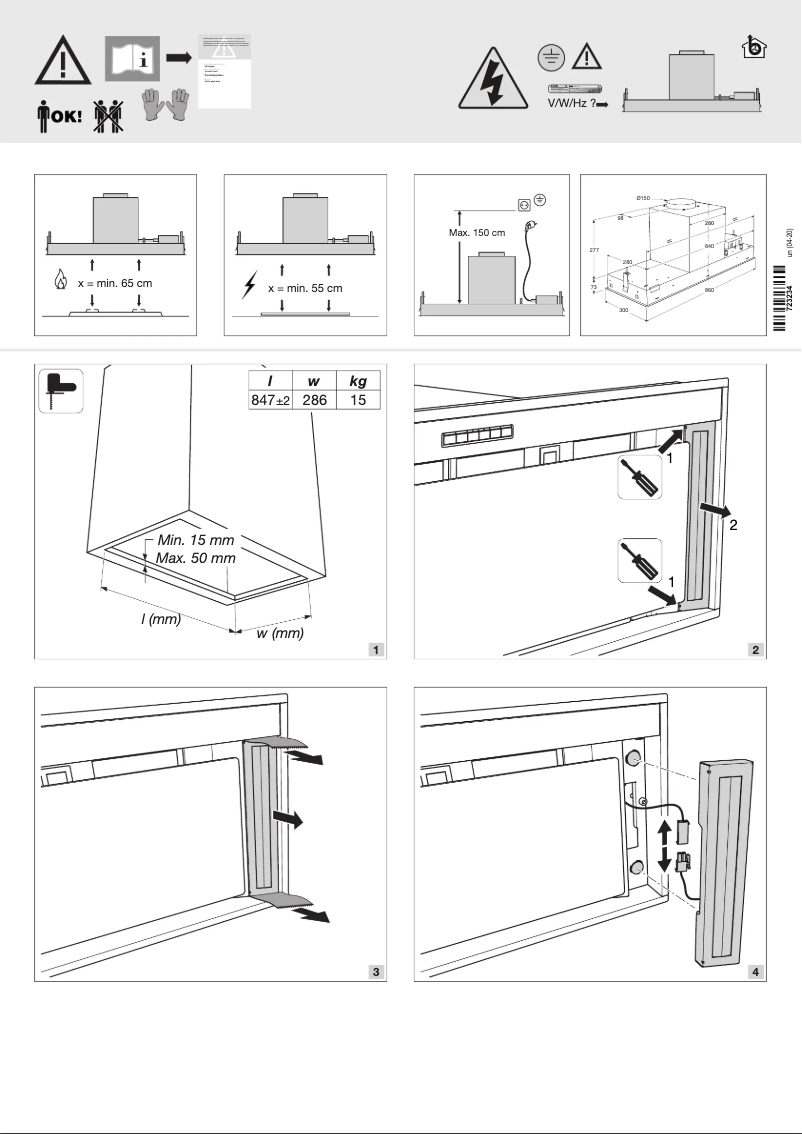 Page n°1 - Manuel utilisateur Asko CBB862W