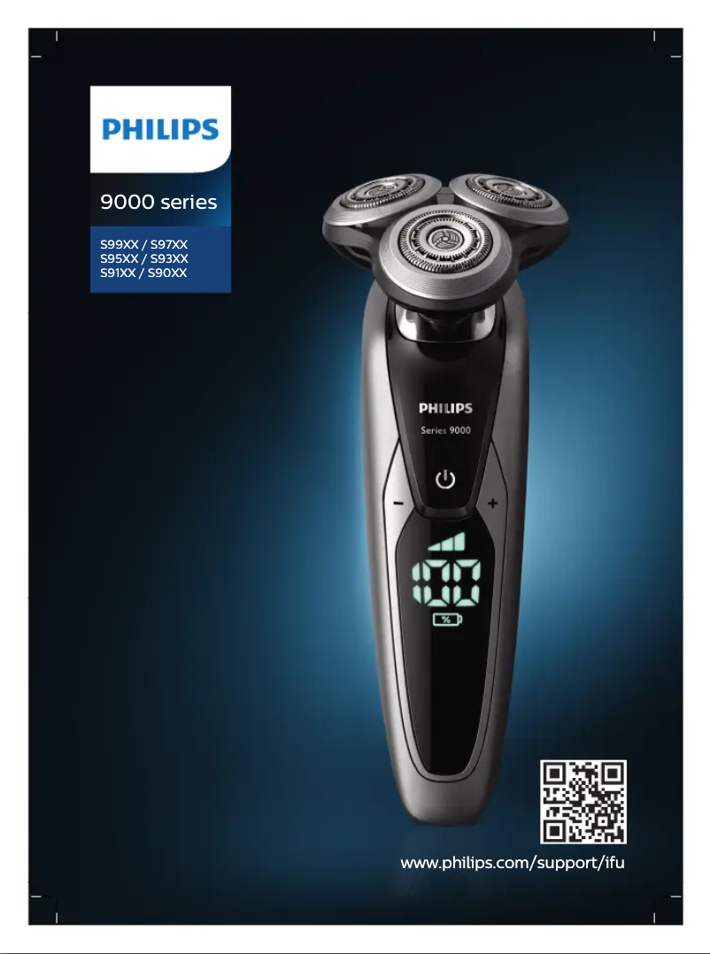 Page n°1 - Manuel utilisateur Philips SHAVER Series 9000 S9171