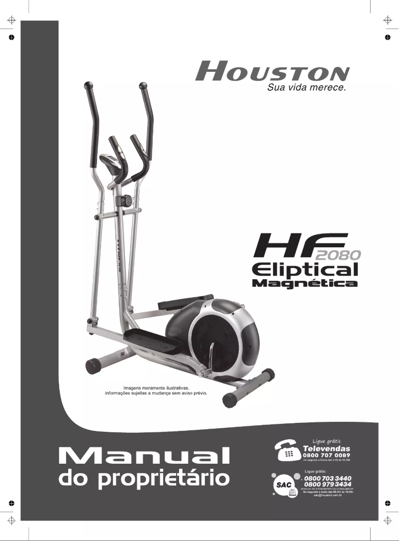 Page n°1 - Manuel utilisateur Houston Fitness HF2080