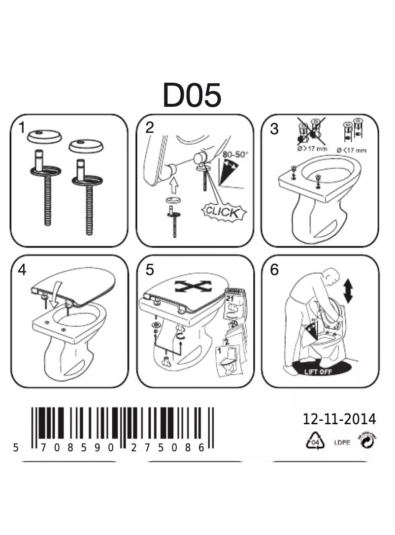 Image de la première page du manuel de l'appareil Sway Uni