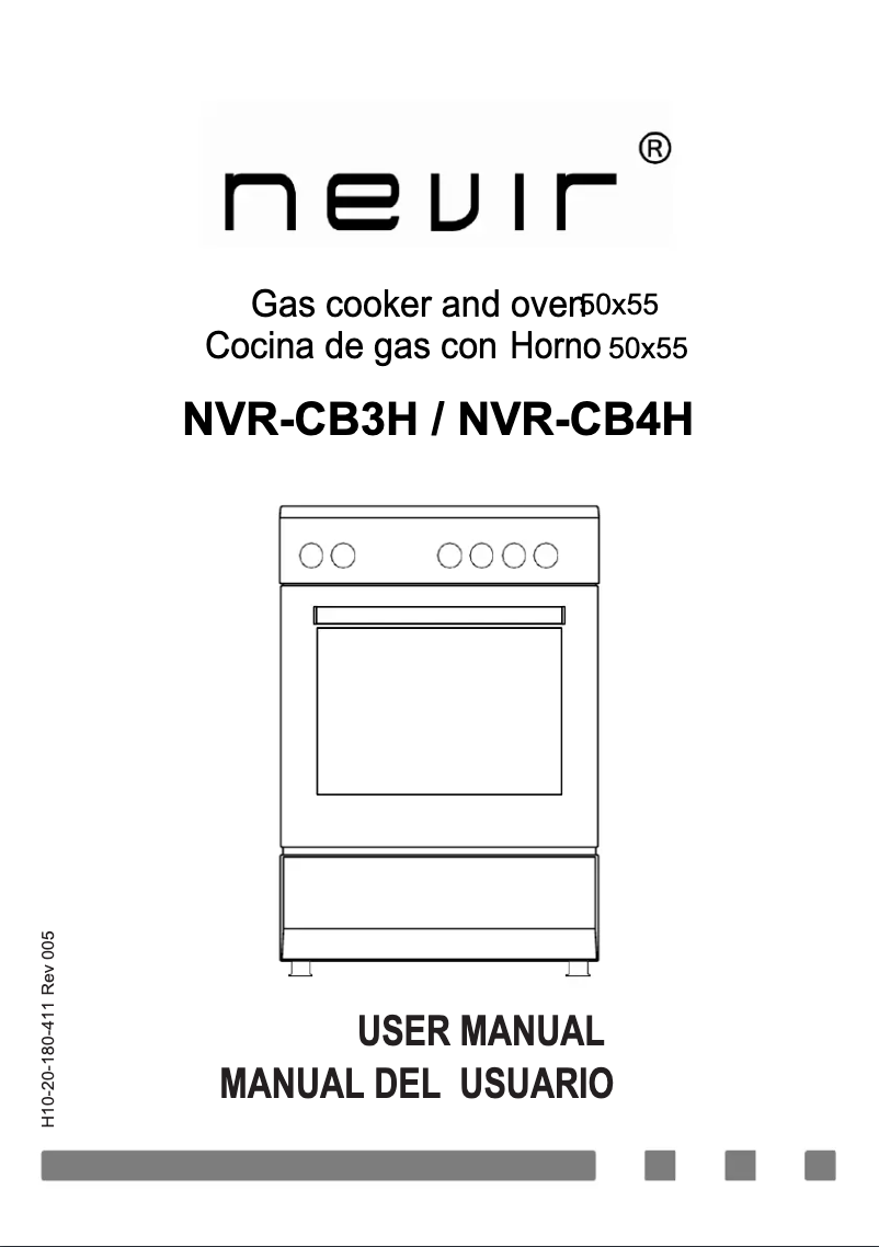 Page 1 of the manual User Manual Nevir NVR-CB4H