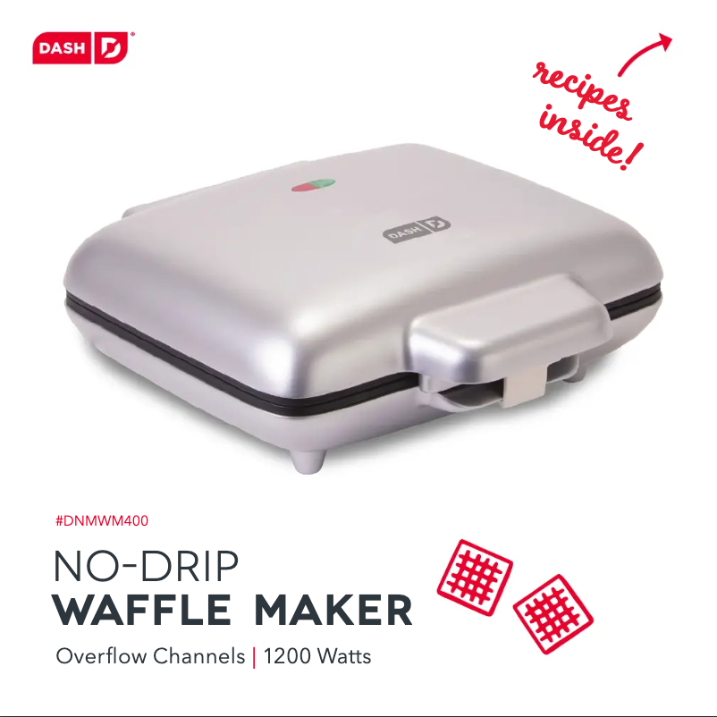 Imagen de la primera página del manual del dispositivo No-Drip DNMWM400AQ