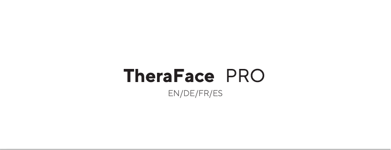 Page n°1 - Manuel utilisateur Theragun TheraFace Pro