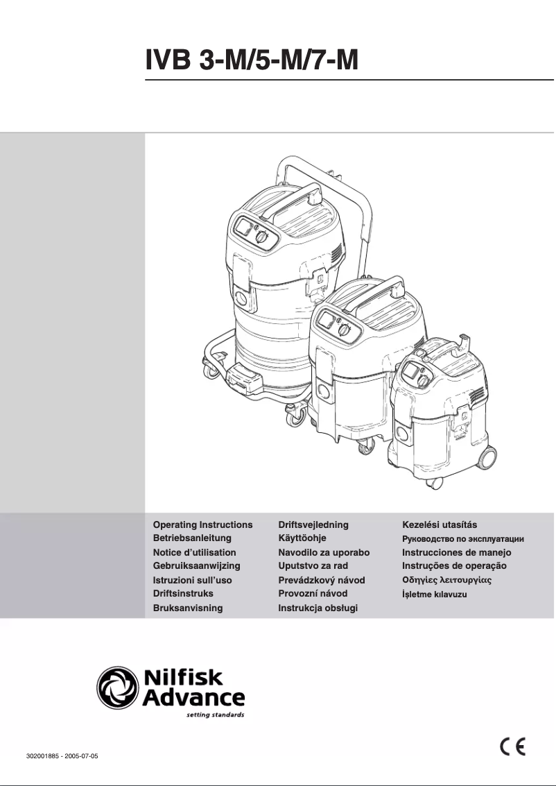 Image de la première page du manuel de l'appareil IVB 7-M