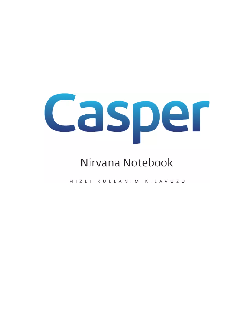 Page n°1 - Manuel utilisateur Casper Nirvana CGA.P847-2K00V