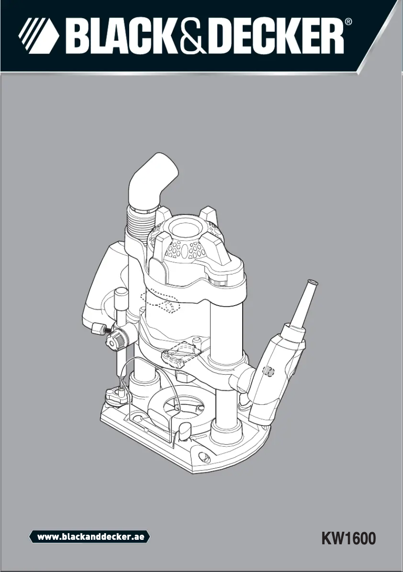 Page 1 de la notice Manuel utilisateur Black & Decker KW1600E
