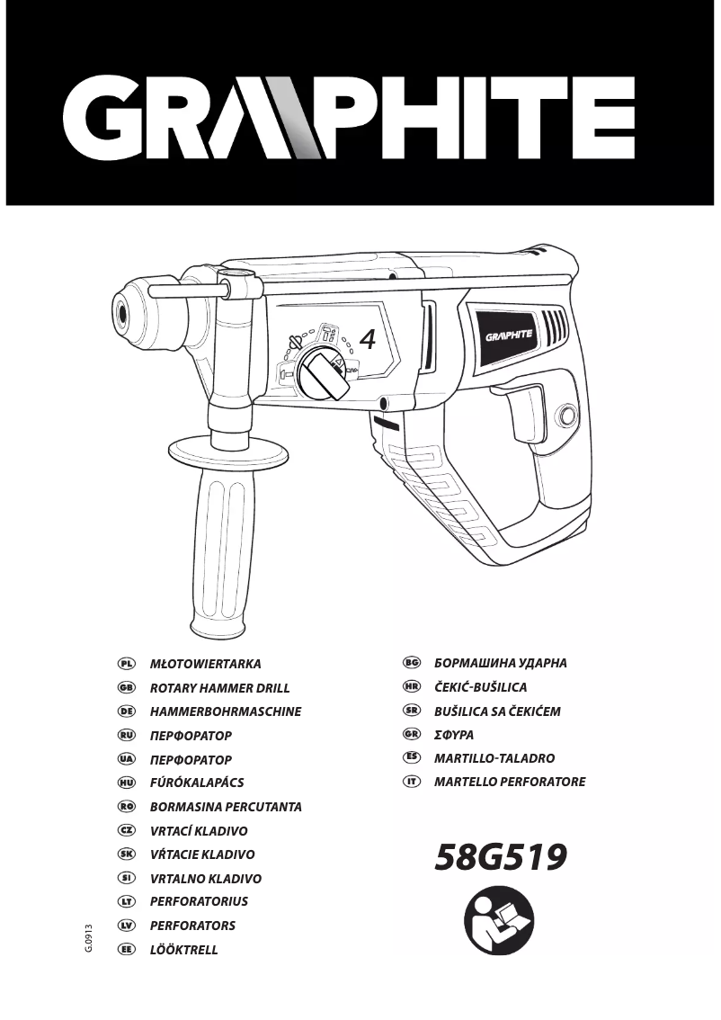 Page n°1 - Manuel utilisateur Graphite 58G519