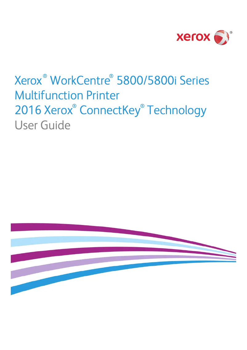 Page n°1 - Manuel utilisateur Xerox WorkCentre 5875