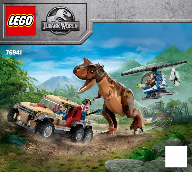 Page 1 de la notice Manuel utilisateur Lego Jurassic World 76941
