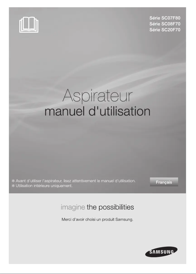 Image de la première page du manuel de l'appareil SC08F70HY