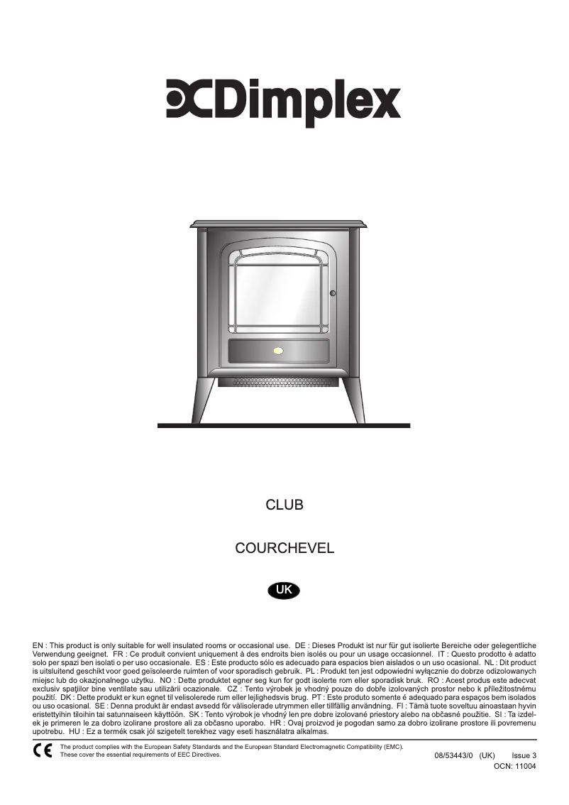 Image de la première page du manuel de l'appareil CVL20E