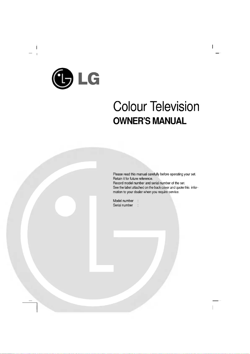 Image de la première page du manuel de l'appareil RT-21FE91VY
