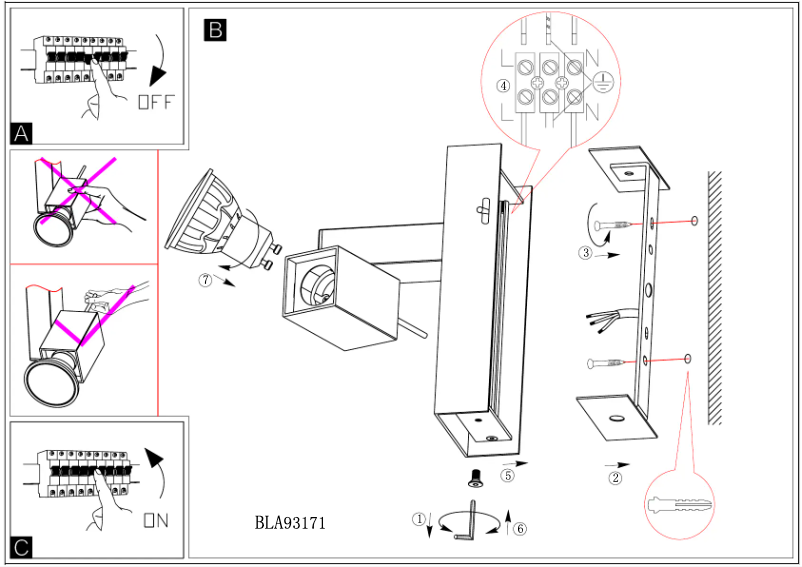 Page 1 de la notice Manuel utilisateur Eglo Piana 1