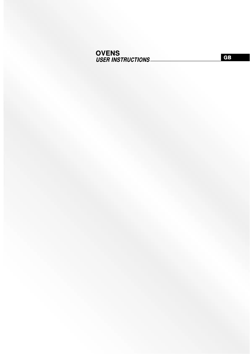 Image de la première page du manuel de l'appareil FOF134/3XUK