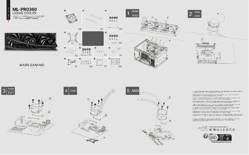 Image de la première page du manuel de l'appareil ML-PRO360