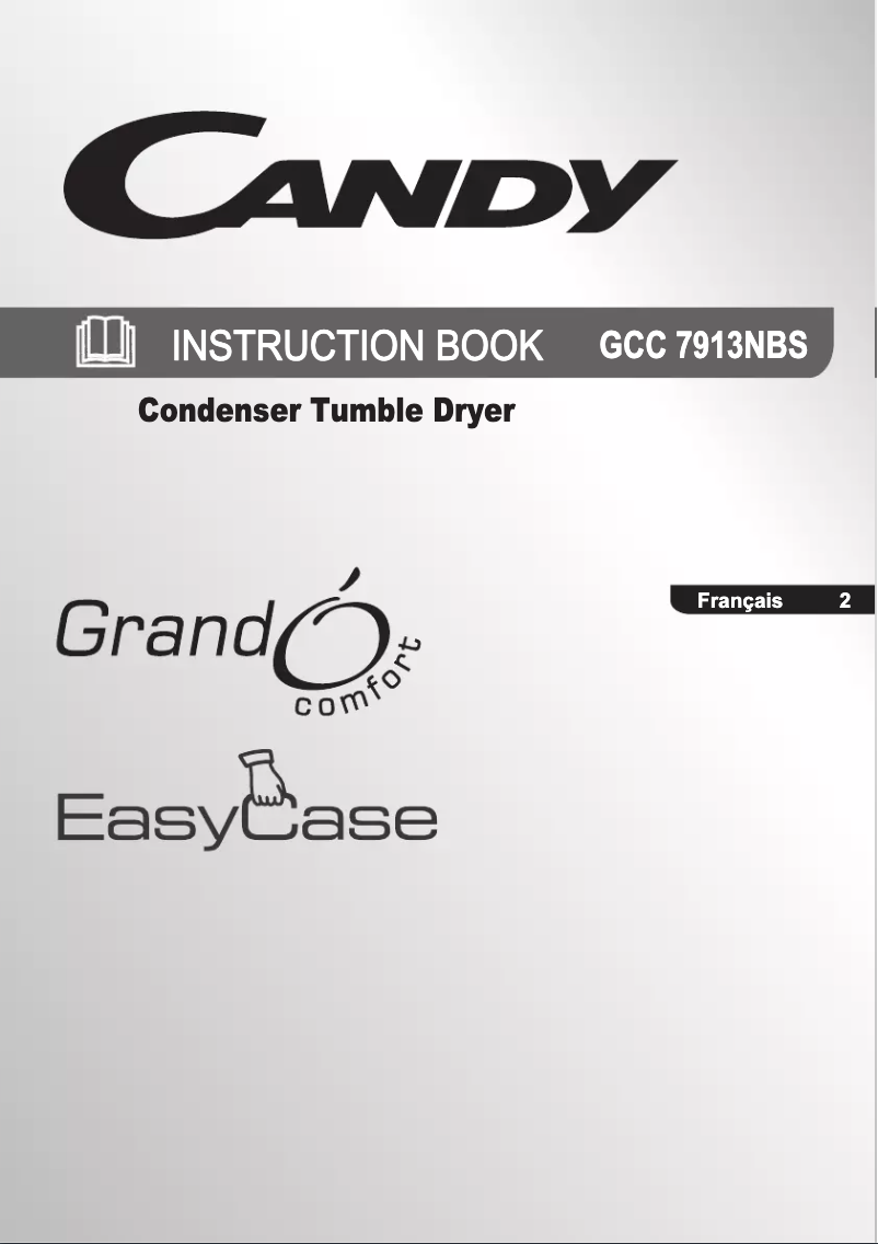 Page 1 de la notice Manuel utilisateur Candy GCC 7913NBS-47