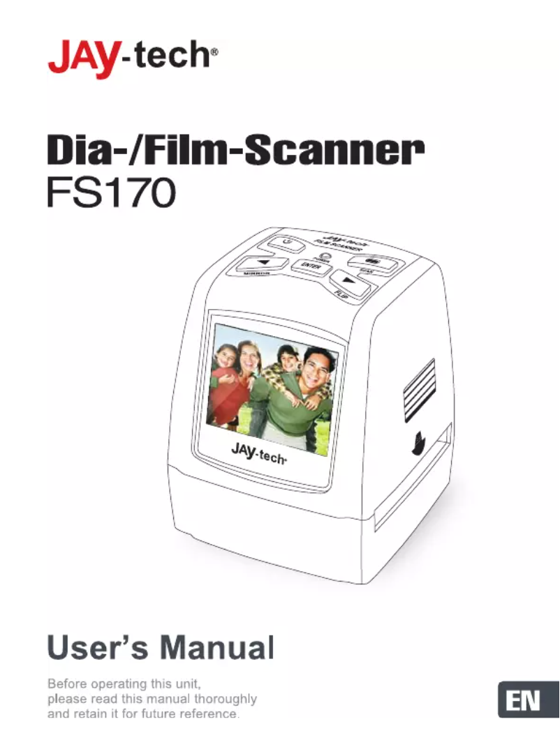 Page 1 de la notice Manuel utilisateur Jay-Tech FS170