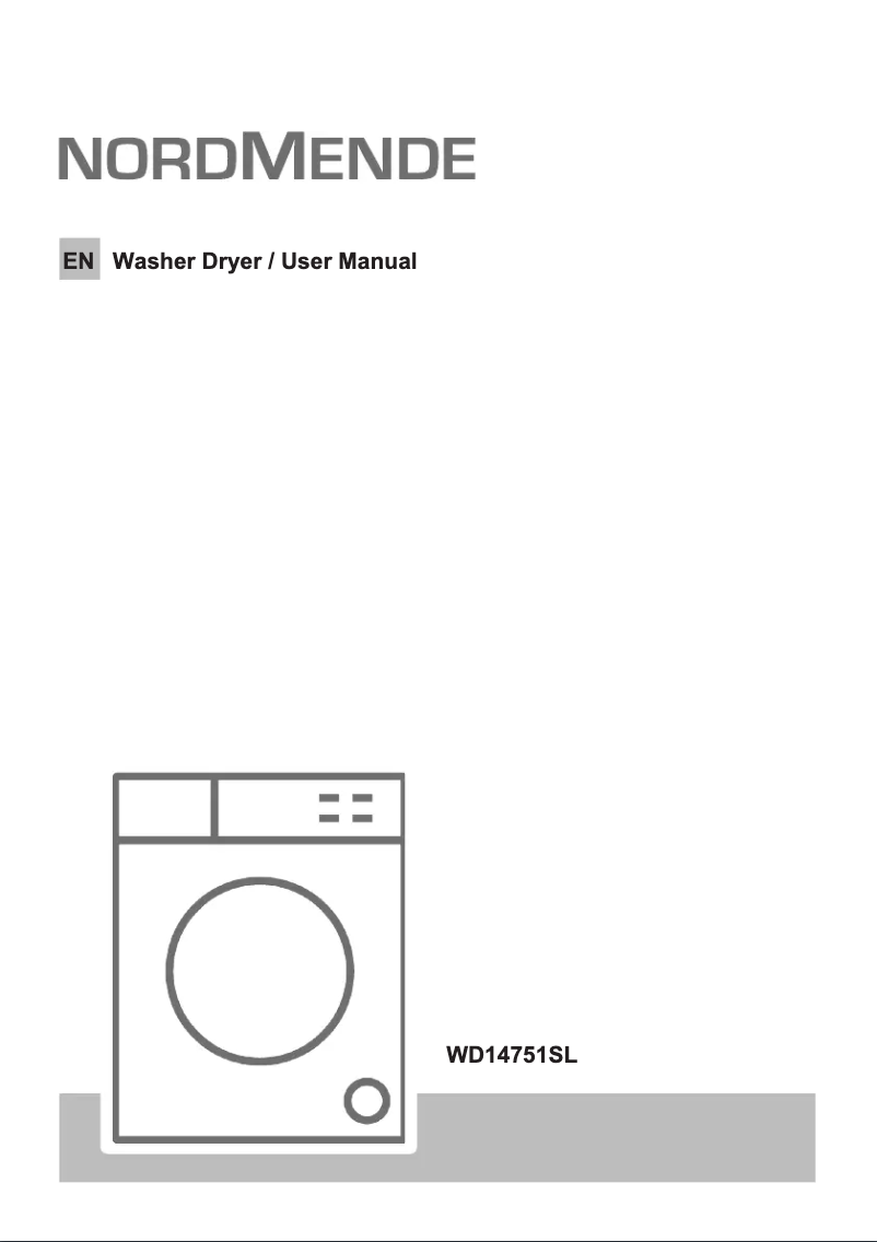 Page n°1 - Manuel utilisateur Nordmende WD14751SL